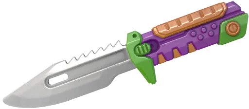 BlastX Polymer KnifeTech Coated Knife
